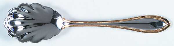 Golden Arbor (Stainless, Gold Accent) Sugar Shell Spoon