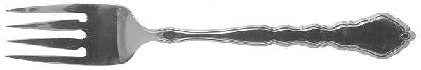 Royal Chippendale (Stainless) Individual Salad Fork