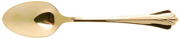 Golden Royal Flute (Gold Electroplate) Teaspoon