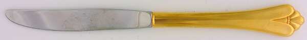 Golden Royal Flute (Gold Electroplate) Modern Hollow Knife