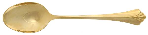 Golden Royal Flute (Gold Electroplate) Place/Oval Soup Spoon