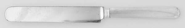 OHS144 (Silverplate) Blunt Solid Knife