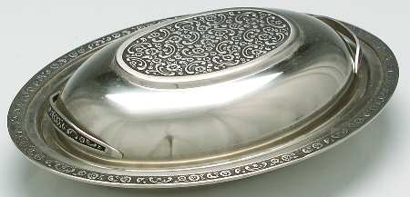 Mediterranea (Stainless, Hollowware) Double Vegetable Bowl