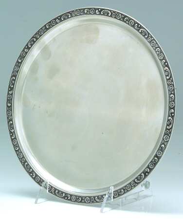 Mediterranea (Stainless, Hollowware) 9" Round Tray