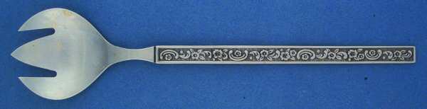 Mediterranea (Stainless, Hollowware) Oversize Solid Salad Servng Fork