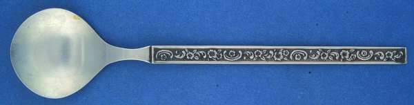 Mediterranea (Stainless, Hollowware) Oversize Solid Salad Serving Spoon