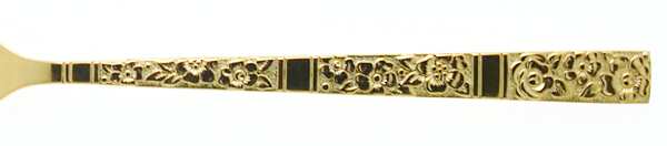 Golden Venetian Garden (Gold Electroplate) by Oneida Silver