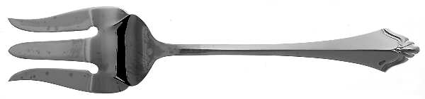 Belcourt (Silverplate, 1989) Medium Solid Cold Meat Serving Fork