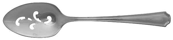 Clairhill-Fairhill (Silverplate, 1978) Pierced Tablespoon (Serving Spoon) by Oneida Silver