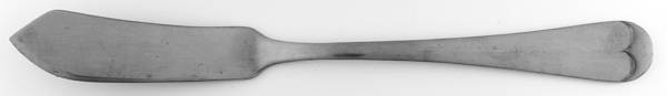 Old Bradbury (Stainless) Flat Handle Master Butter Knife