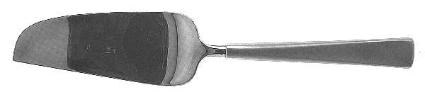 Satin Saxon (Stainless) Pie and Cake Server, Solid Piece