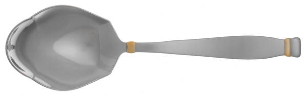 Satin Golden Kensington (Stainless) Solid Smooth Casserole Spoon