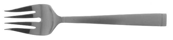 Frost (Stainless) Medium Solid Cold Meat Serving Fork