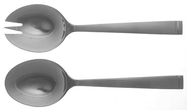Frost (Stainless) (2 Pc) Solid Salad Set