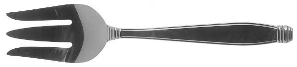 Spiro (Stainless) Medium Solid Cold Meat Serving Fork
