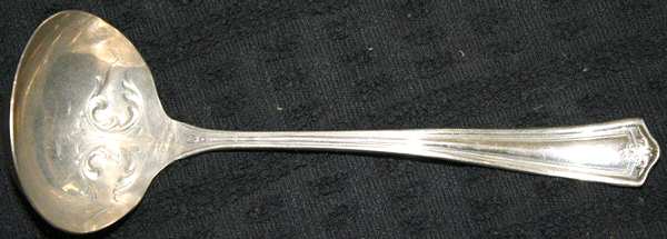 OHS150 (Nickel) Solid Piece Cream Ladle