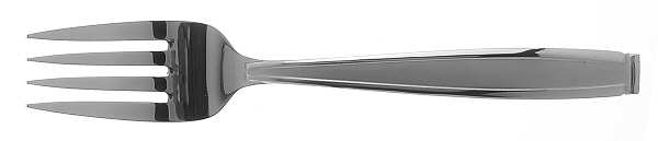 Satin Shasta (Stainless) Medium Solid Cold Meat Serving Fork