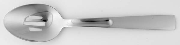 Satin Scoop (Stainless) Pierced Tablespoon (Serving Spoon)