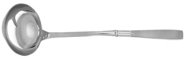 Satin Accent (Stainless) Soup Ladle with Stainless Bowl HC