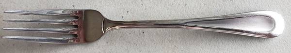 Satin Sand Dune (Stnl, Wide Frost Indent Center) Dessert Fork