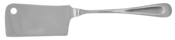 Satin Sand Dune (Stnl, Wide Frost Indent Center) Cheese Cleaver with Stainless Blade HC