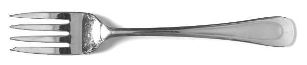 Satin Sand Dune (Stnl, Wide Frost Indent Center) Individual Salad Fork