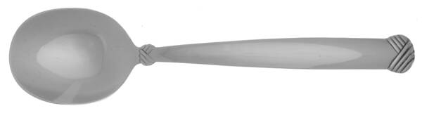 Rattan (Stainless) Round Bowl Soup Spoon (Cream Soup) HC