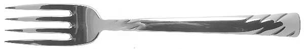 Spiral (Stainless) Individual Salad Fork