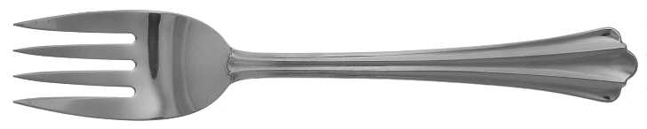 Madie (Stainless) Small Solid Cold Meat Serving Fork