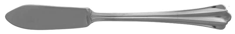 Madie (Stainless) Flat Handle Master Butter Knife by Oneida Silver