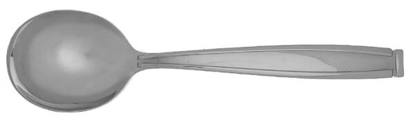Piloti (Stainless) Round Bowl Soup Spoon (Cream Soup)
