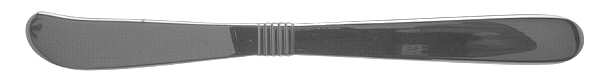Raffia (Stainless) Flat Handle Butter Spreader
