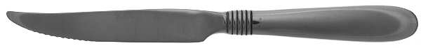 Raffia (Stainless) Individual Solid Handle Steak Knife