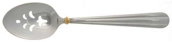 Golden Unity Pierced Tablespoon (Serving Spoon)