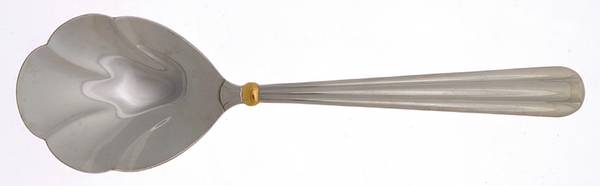 Golden Unity Solid Shell Casserole Spoon