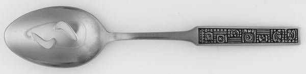 Aztec (Stainless) Pierced Tablespoon (Serving Spoon)