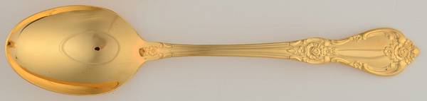 Golden Vanessa-Francesca Place/Oval Soup Spoon