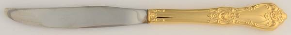 Golden Vanessa-Francesca Modern Hollow Knife