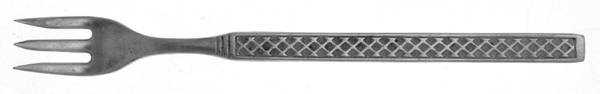 OHS168 (Silverplate) Cocktail/Seafood Fork