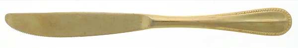 Crystal Palace (Gold Electroplate) Modern Solid Knife