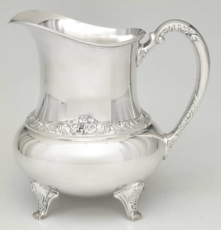 Ballad-Country Lane (Silverplate, Hollowware) Silverplate Water Pitcher