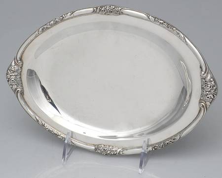 Ballad-Country Lane (Silverplate, Hollowware) Plated Gravy Underplate