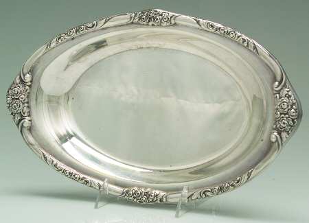 Ballad-Country Lane (Silverplate, Hollowware) Silverplate Bread Tray
