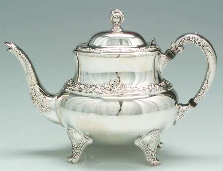 Ballad-Country Lane (Silverplate, Hollowware) Teapot