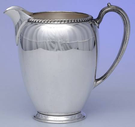 Fiesta (Silverplate, Hollowware) Silverplate Water Pitcher