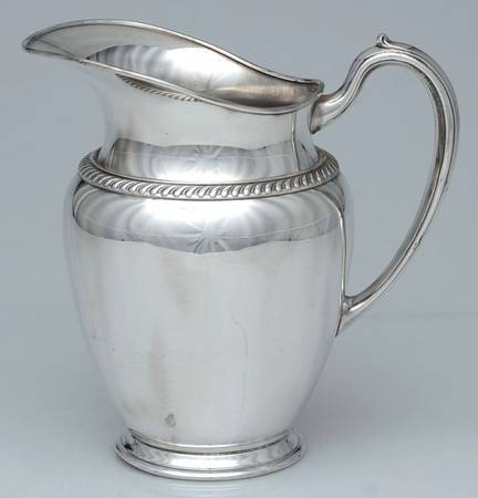 Fiesta (Silverplate, Hollowware) Silverplate Water Pitcher