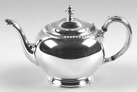 Fiesta (Silverplate, Hollowware) Teapot