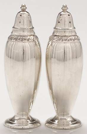Fiesta (Silverplate, Hollowware) Salt & Pepper Set