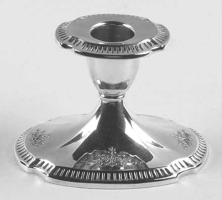 Grosvenor (Silverplate, Hollowware) Plated Console Candleholder