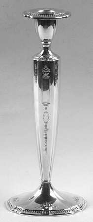 Grosvenor (Silverplate, Hollowware) 9" Candlestick